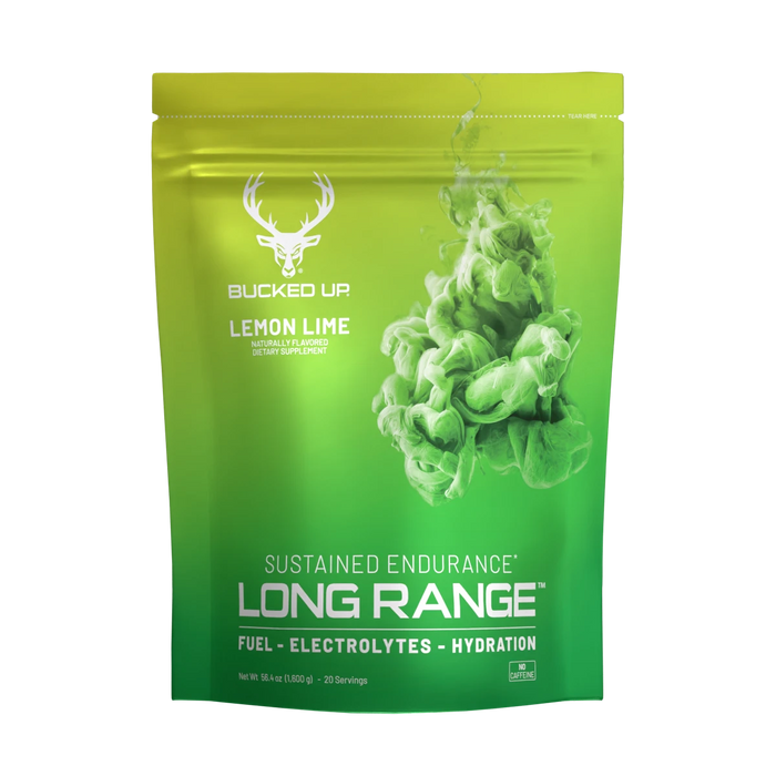 Bucked Up Long Range Endurance 1600g - Lemon Lime - Electrolyte Drink at MySupplementShop by Bucked Up