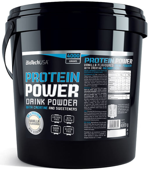 BioTechUSA Protein Power, Strawberry Banana - 4kg - Protein at MySupplementShop by BioTechUSA