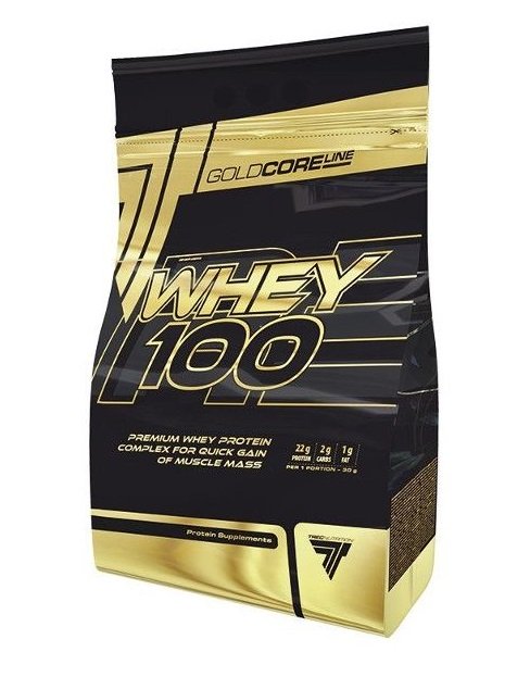 Trec Nutrition Gold Core Whey 100, Peanut Butter - 900g - Nut Butter at MySupplementShop by Trec Nutrition