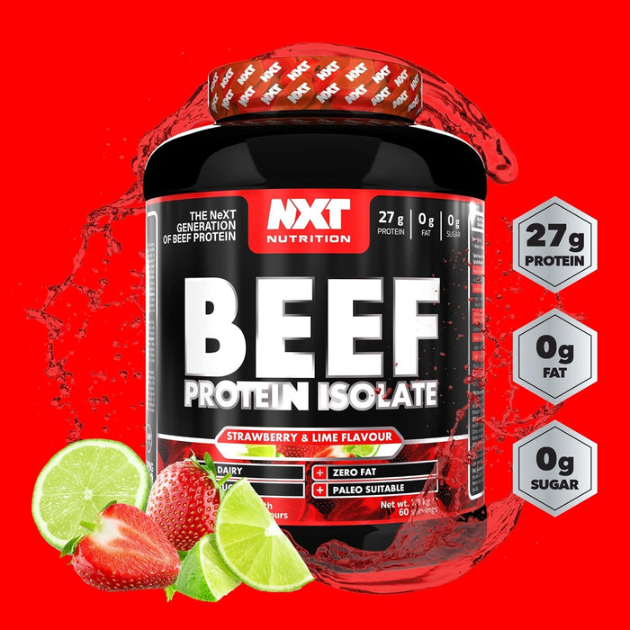 NXT Nutrition Beef Protein Isolate 1.8kg - Protein Powder at MySupplementShop by Nxt Nutrition