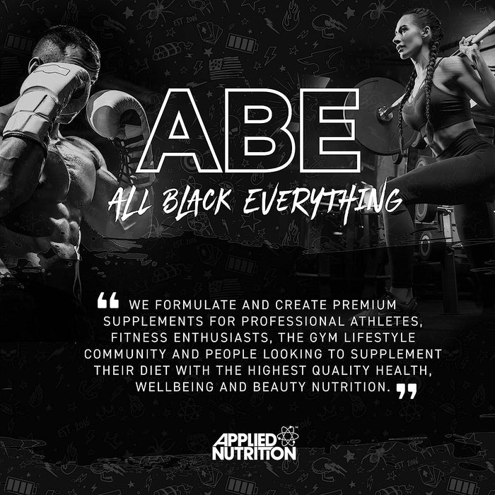 Applied Nutrition ABE Pre Workout Cans 12 x 330ml - Supplements at MySupplementShop by Applied Nutrition