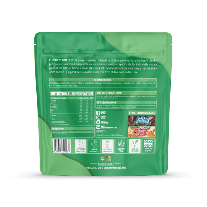 Efectiv Nutrition Vegan Protein Bag 900g