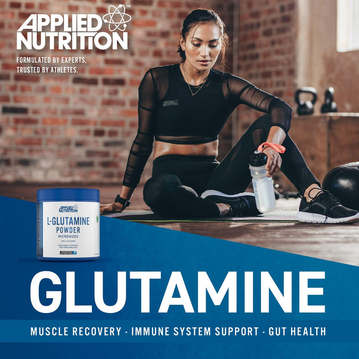 Applied Nutrition L-Glutamine Powder, Micronized (EAN 5056555205648) - 250g - L-Glutamine at MySupplementShop by Applied Nutrition