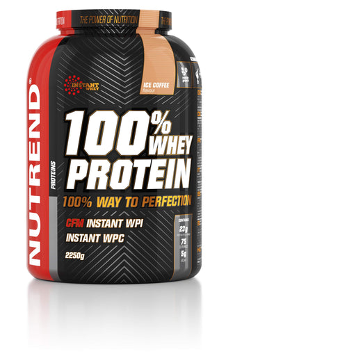 Nutrend 100% Whey Protein, Ice Coffee 2250g - Whey Proteins at MySupplementShop by Nutrend