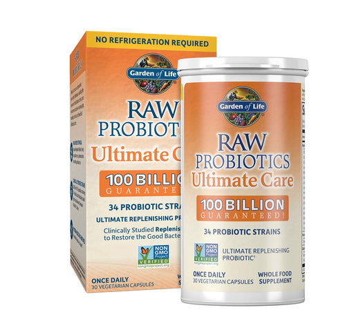 Garden of Life Raw Probiotics Ultimate Care - 30 vcaps - Bacterial Cultures at MySupplementShop by Garden of Life