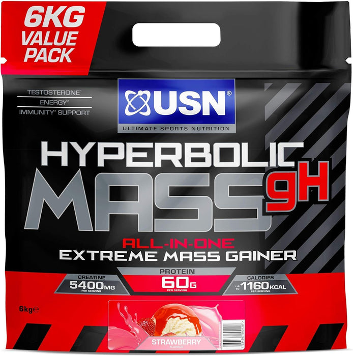 USN Hyperbolic Mass 6kg High Calorie Mass Gainer - Mass Gainer at MySupplementShop by Usn