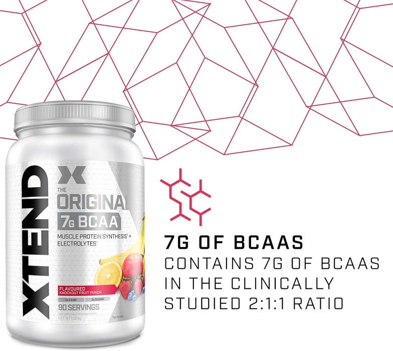 XTEND BCAA 90 Servings 1.32kg - Amino Acids and BCAAs at MySupplementShop by Xtend