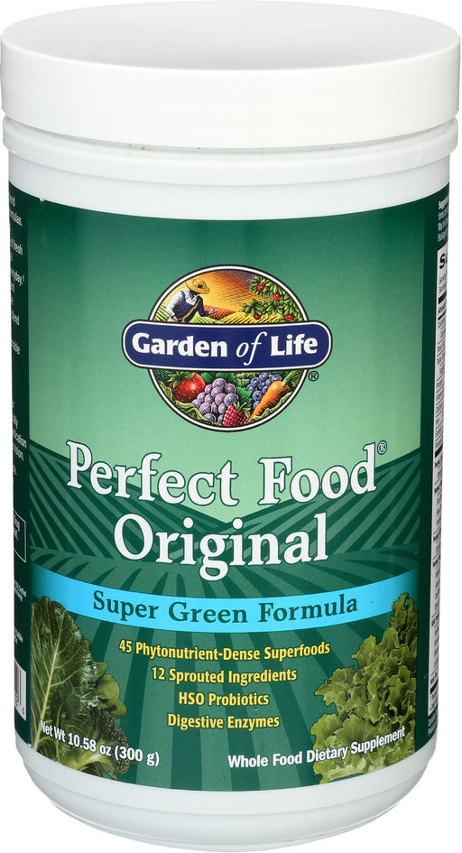 Garden of Life Perfect Food Original - 300g - Vitamins & Minerals at MySupplementShop by Garden of Life