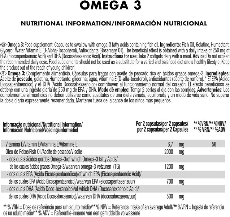 Weider Nutrition Omega 3 - Omega-3 at MySupplementShop by Weider