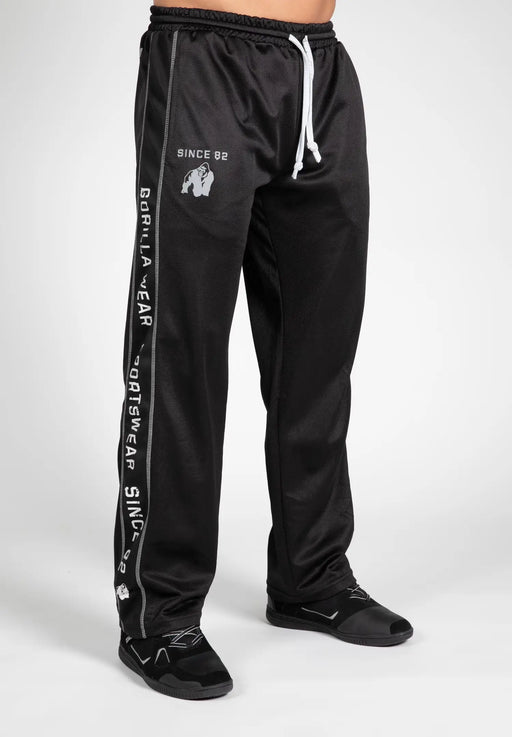 Gorilla Wear Functional Mesh Pants - Black/White - Pants at MySupplementShop by Gorilla Wear