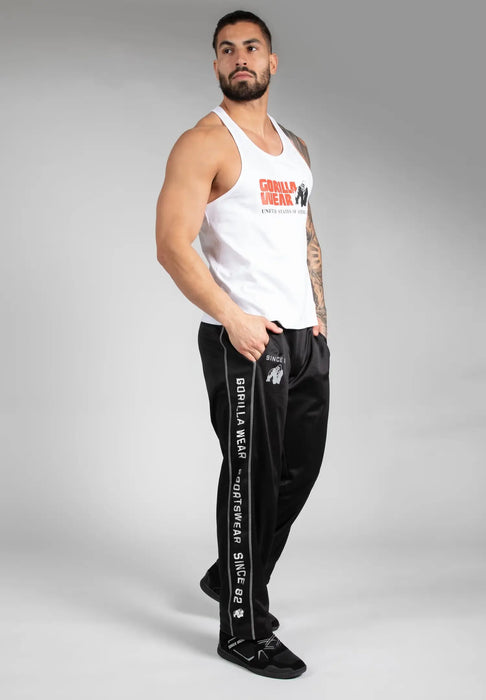 Gorilla Wear Functional Mesh Pants - Black/White - Pants at MySupplementShop by Gorilla Wear