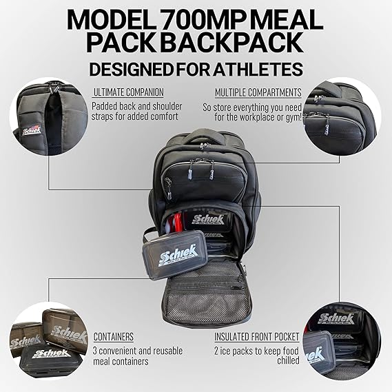 Schiek Model 700MP Back Pack - Bag at MySupplementShop by Schiek Sports