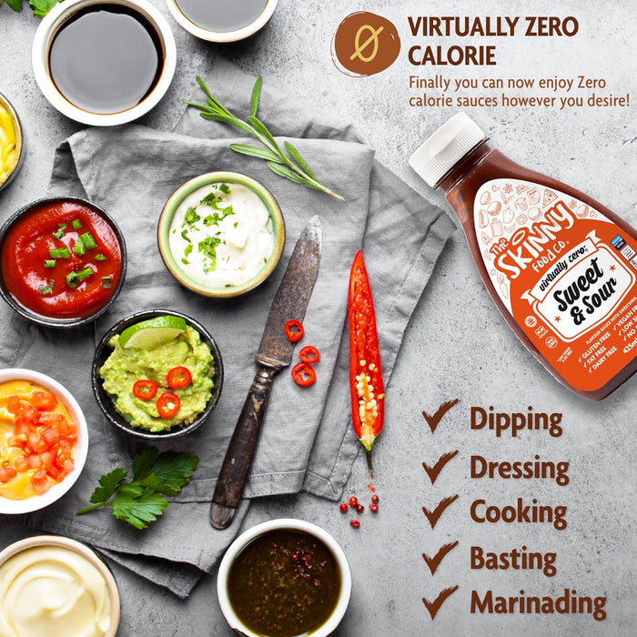 The Skinny Food Co Skinny Sauce 425ml - Zero Sauce at MySupplementShop by The Skinny Food Co