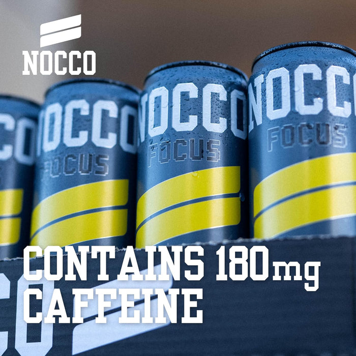 NOCCO Focus 12x330ml - Supplements at MySupplementShop by NOCCO