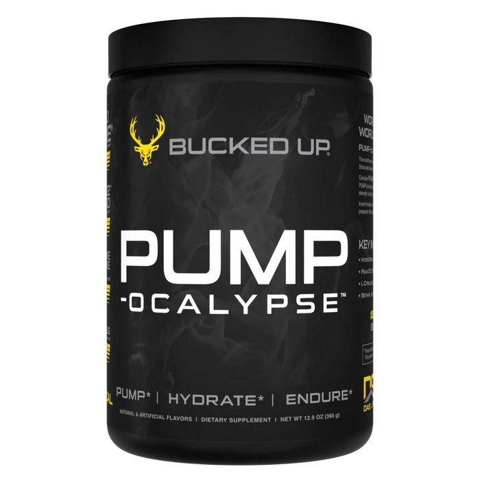 Bucked Up PUMP-ocalypse 375g - Watermelon - Stim Free Pre Workout at MySupplementShop by Bucked Up