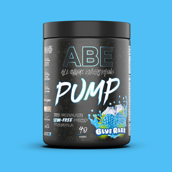 Applied Nutrition ABE Pump Zero Stim 500g - Blue Razz - Stim Free Pre Workout at MySupplementShop by Applied Nutrition