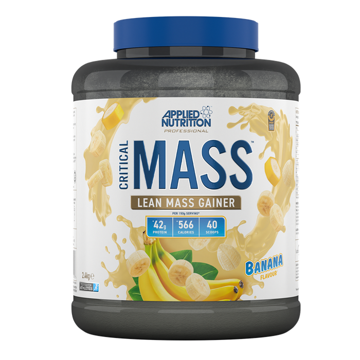 Applied Nutrition Critical Mass Professional 2.4kg - 16 Servings - Banana - Weight Gainers & Carbs at MySupplementShop by Applied Nutrition