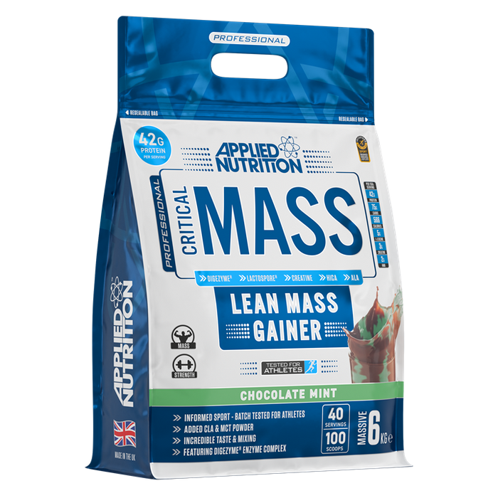 Applied Nutrition Critical Mass Professional - 6kg - Chocolate Mint - Whey Protein at MySupplementShop by Applied Nutrition