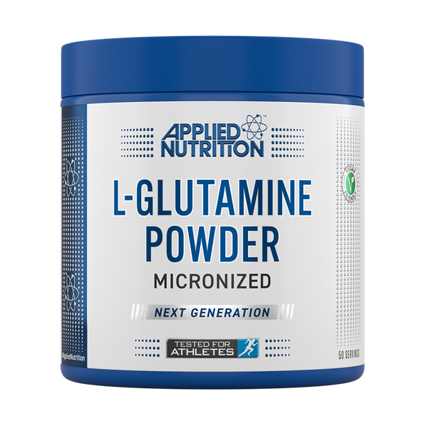 Applied Nutrition L-Glutamine Powder, Micronized 250g, 50 Servings - L-Glutamine, Glutamine at MySupplementShop by Applied Nutrition