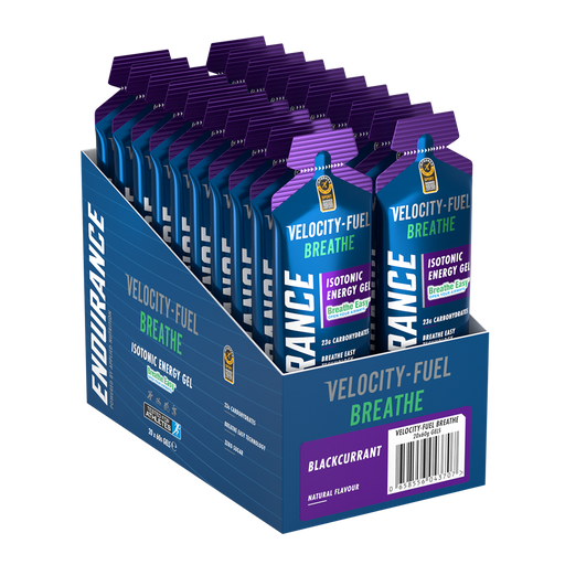 Applied Nutrition Endurance Velocity Breathe Gel 20x60g Blackcurrant - Sports Supplements at MySupplementShop by Applied Nutrition