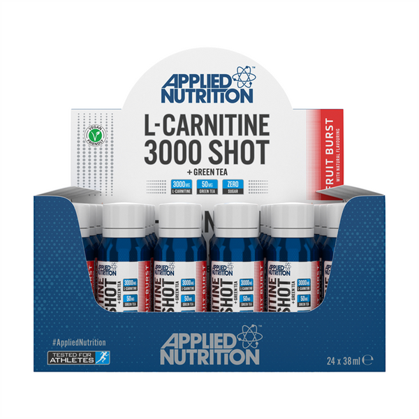 Applied Nutrition L-Carnitine Shot 24x38ml Fruit Burst - Supplements at MySupplementShop by Applied Nutrition