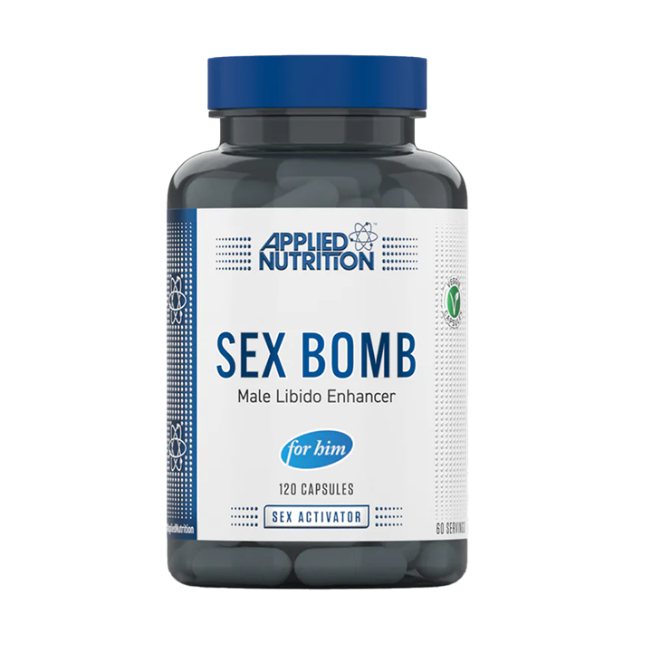 Applied Nutrition Sex Bomb For Him - Male Libido Enhancer 120 Veg Caps - Sexual Health at MySupplementShop by Applied Nutrition