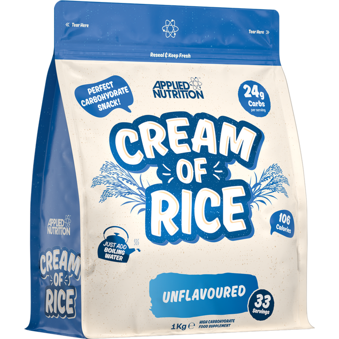 Applied Nutrition Cream Of Rice 1kg - Unflavoured - Dietary Management at MySupplementShop by Applied Nutrition