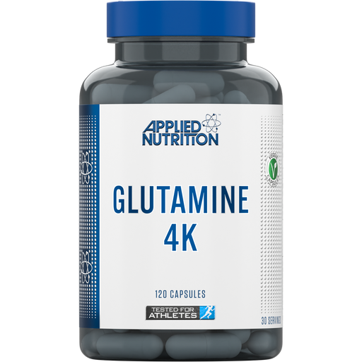 Applied Nutrition Glutamine 4K 120Veg Caps Unflavoured - Default Title - Sports Supplements at MySupplementShop by Applied Nutrition