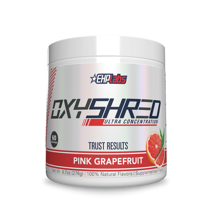 OxyShred Ultra Concentration 60 Servings - Pink Grapefruit - Fat Burners at MySupplementShop by EHP Labs