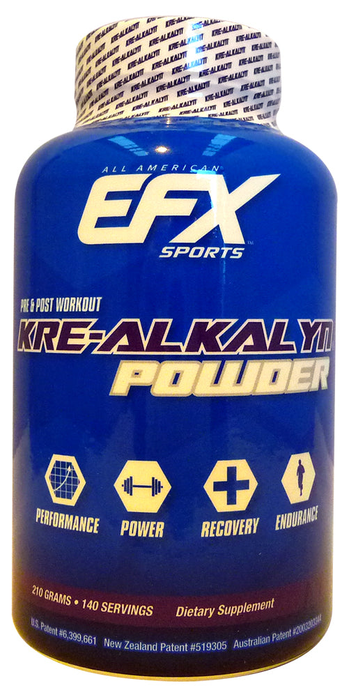 EFX Sports Kre-Alkalyn EFX Powder, Unflavored - 210g - Default Title - Sports Nutrition at MySupplementShop by EFX Sports