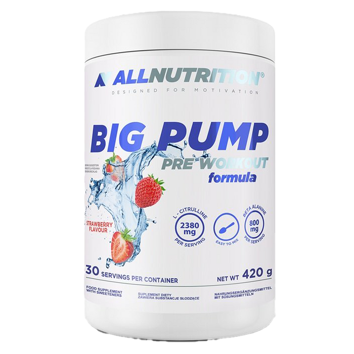 Allnutrition Big Pump, Strawberry 420g