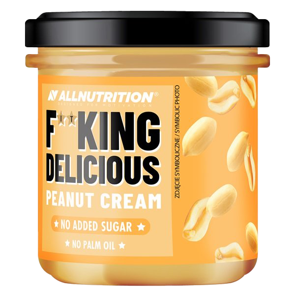 Allnutrition Fitking Delicious Peanut Cream, Natural - 350g
