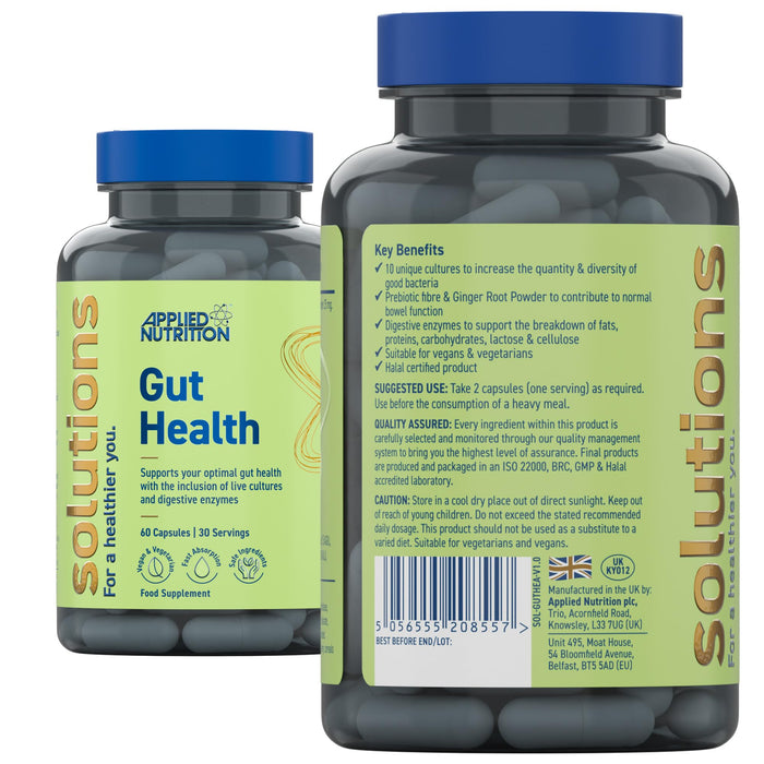 Applied Nutrition Solutions Gut Health - 60 caps