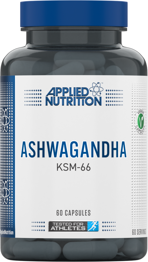 Applied Nutrition Ashwagandha KSM66 + Astragin 60 Caps - Default Title - Sports Supplements at MySupplementShop by Applied Nutrition