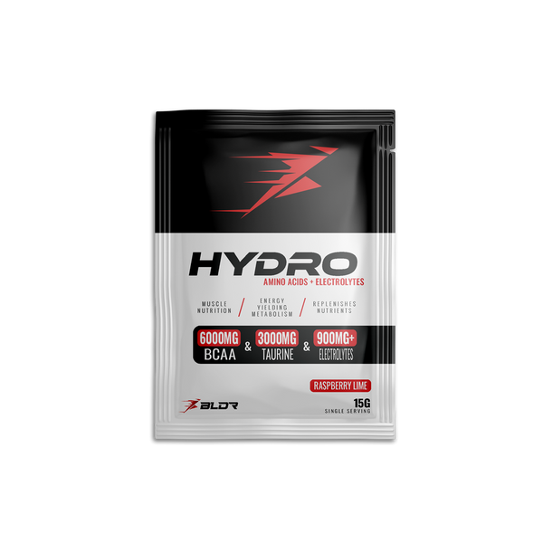 BLDR Sports Hydro Sachets 15x15g - Raspberry & Lime - Sports Nutrition at MySupplementShop by BLDR