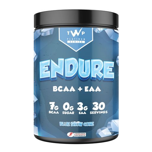 TWP Endure BCAA & EAA 510g - Blue Snow Cone - BCAAs at MySupplementShop by TWP