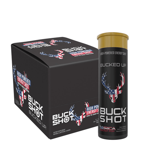 Bucked Up Buck Shot 12x59ml Rocket Pop - Rocket Pop - Sports Supplements at MySupplementShop by Bucked UP