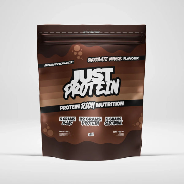 Boditronics Just Protein 2kg - Chocolate Mousse - Sports Nutrition at MySupplementShop by Boditronics