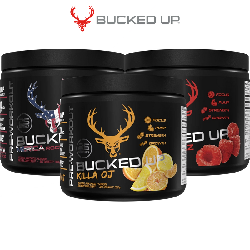 Bucked Up Pre-Workout - 25 Serving 282g - Pre Workout at MySupplementShop by Bucked Up