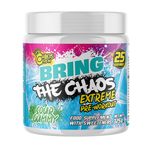 Chaos Crew Bring The Chaos v2 302g Sour Gummy - Sports Nutrition at MySupplementShop by Chaos Crew