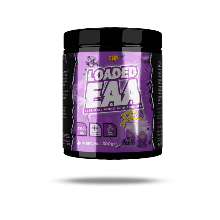 CNP Loaded EAAs, Essential Amino Acids, BCAAs, Muscle Repair & Recovery Powder 300g