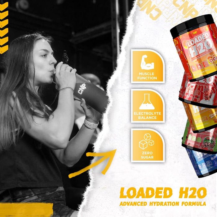 CNP Loaded H2O, Orange Burst 300g - Electrolyte Replacements at MySupplementShop by CNP