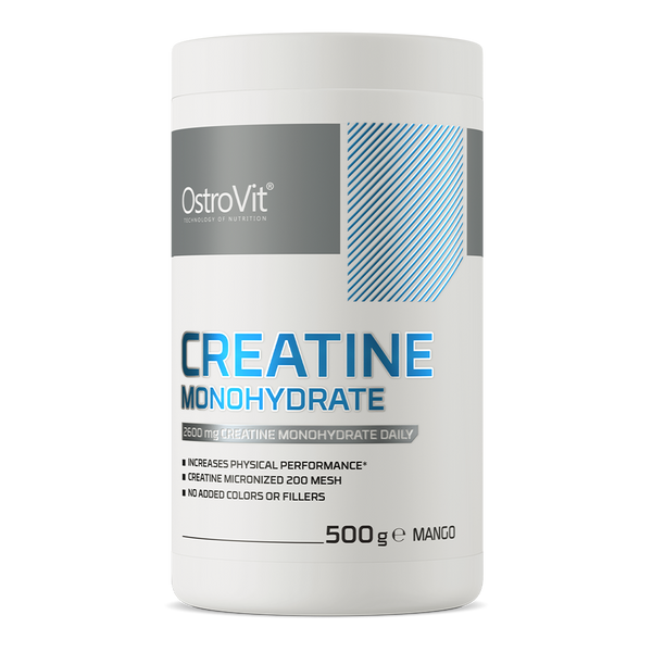 OstroVit Creatine Monohydrate 500g - Mango - Sports Nutrition at MySupplementShop by Ostrovit