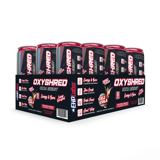 EHP Labs Oxyshred RTD 12x355ml - Cali Cola - Sports Nutrition at MySupplementShop by EHP LABS