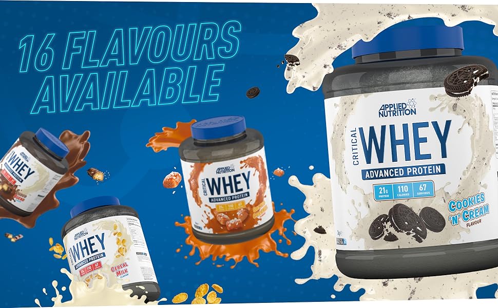 Whey to Go! Free CLA Gold with Every Critical Whey 2.27kg