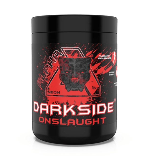 Alpha Neon Darkside Onslaught 480g - Raspberry Lemonade - Sports Supplements at MySupplementShop by Alpha Neon