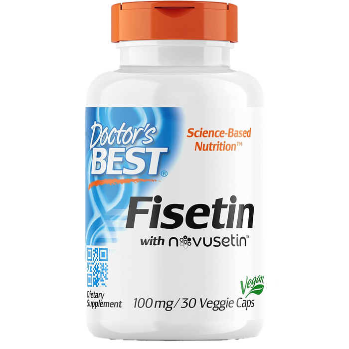 Doctor's Best Fisetin with Novusetin, 100mg - 30 vcaps