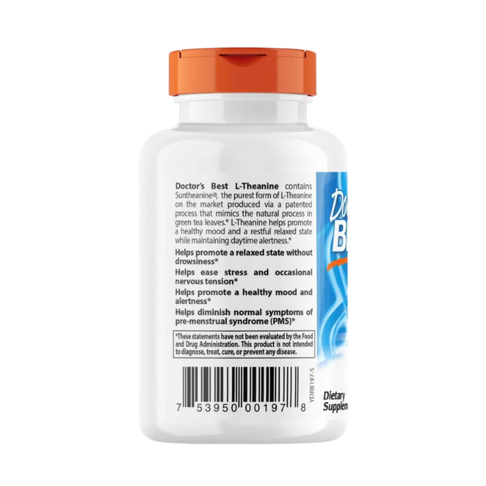 Doctor's Best L-Theanine with Suntheanine 150 mg 90 Veggie Capsules
