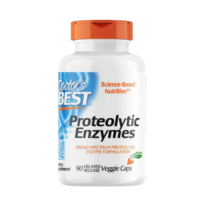 Doctor's Best Proteolytic Enzymes 90 Delayed Release Veggie Capsules