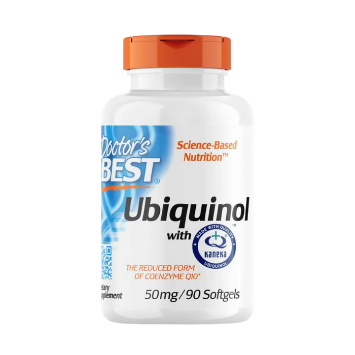 Doctor's Best Ubiquinol with Kaneka 50mg 90 Softgels